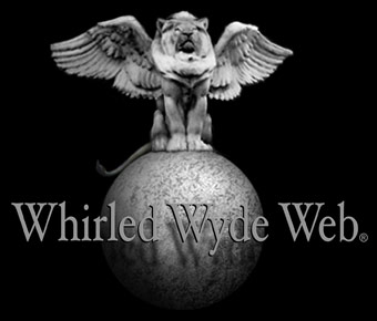 Image of winged lion on sphere